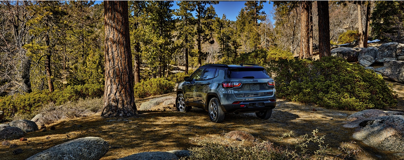 2022 Jeep Compass Trailhawk Rear Three-Quarter Wallpapers (14)