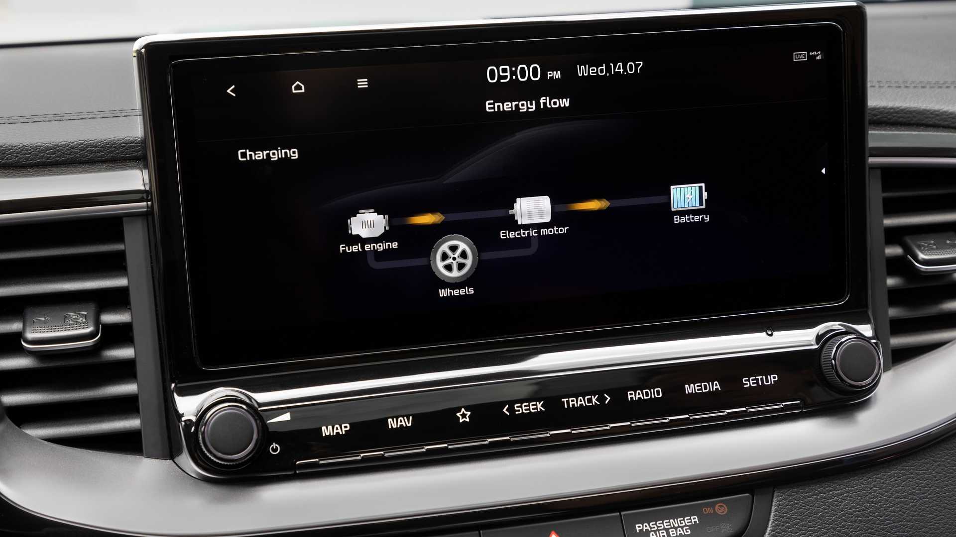 2022 Kia Ceed SW Central Console Wallpapers (11)