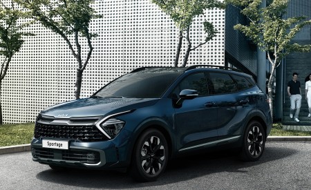 2022 Kia Sportage Front Three-Quarter Wallpapers 450x275 (2)