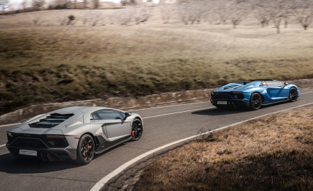 2022 Lamborghini Aventador LP 780-4 Ultimae Rear Three-Quarter Wallpapers 450x275 (7)