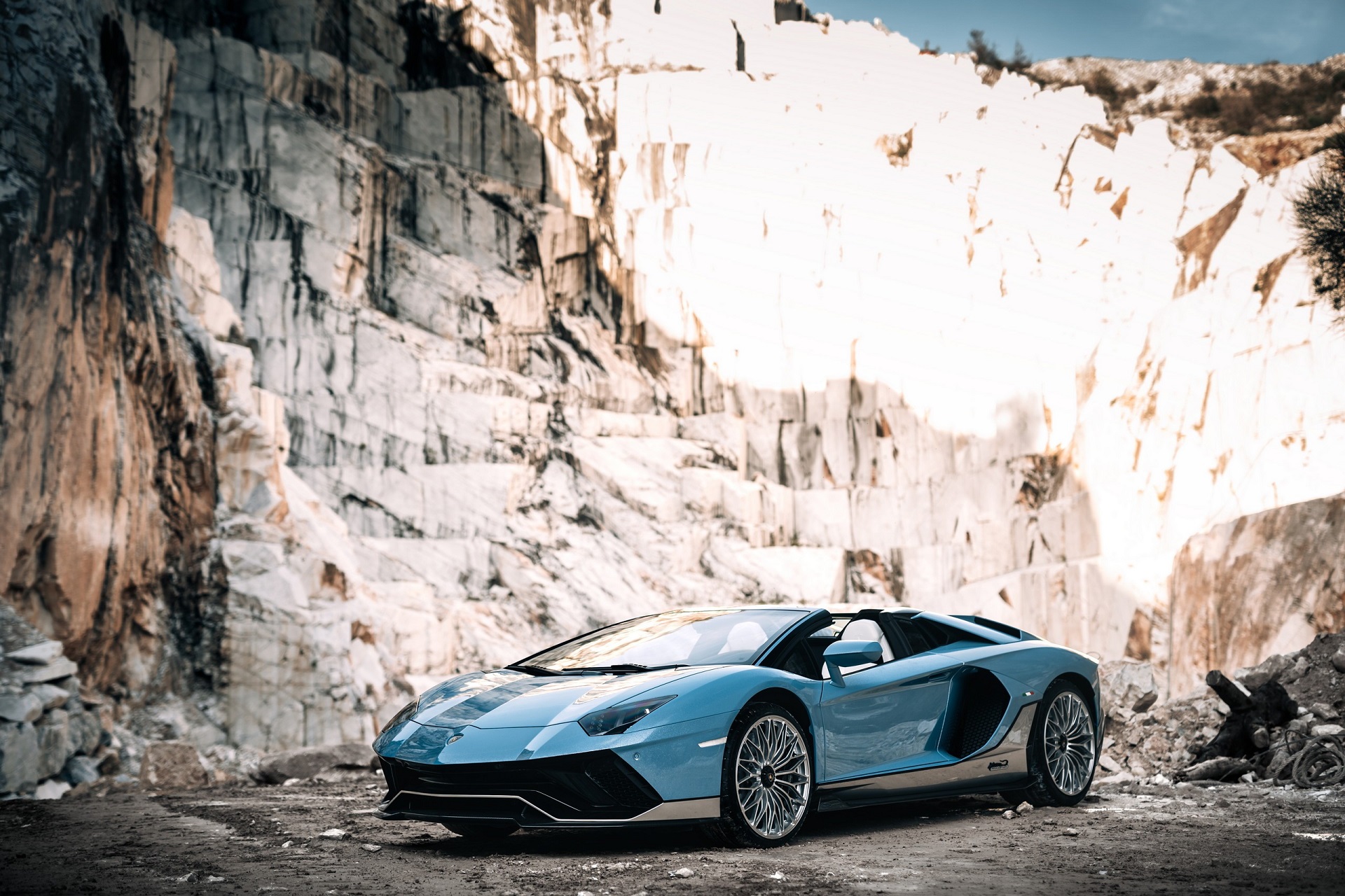 2022 Lamborghini Aventador LP 780-4 Ultimae Roadster Front Three-Quarter Wallpapers (1)