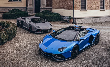 2022 Lamborghini Aventador LP 780-4 Ultimae Roadster Front Three-Quarter Wallpapers 450x275 (30)