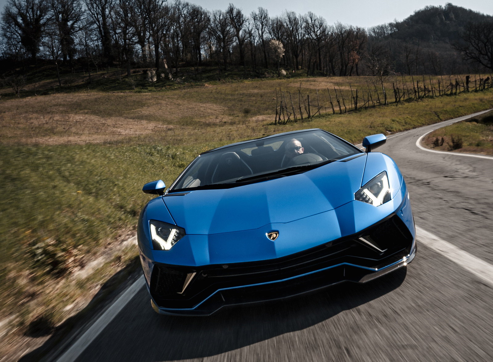2022 Lamborghini Aventador LP 780-4 Ultimae Roadster Front Wallpapers (8)
