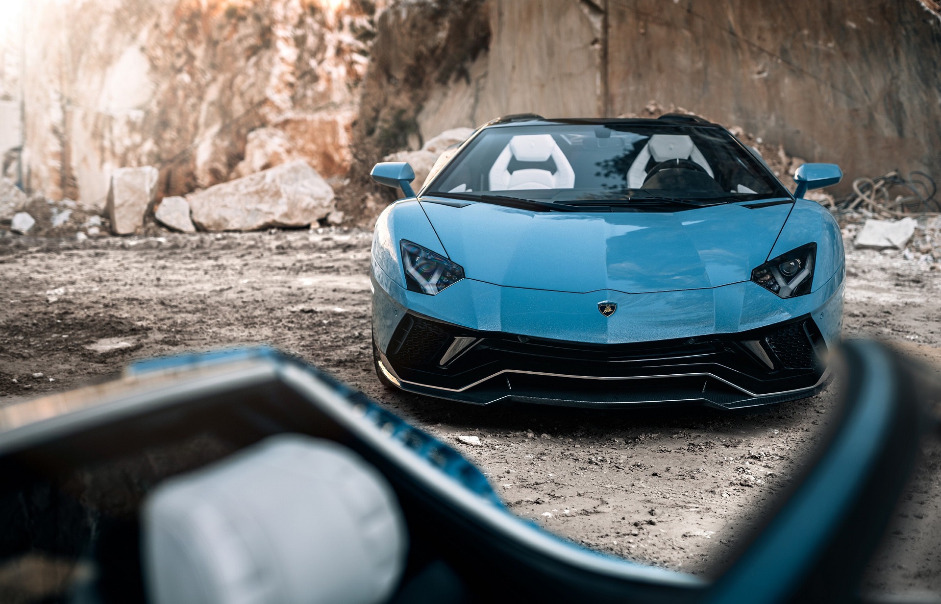 2022 Lamborghini Aventador LP 780-4 Ultimae Roadster Front Wallpapers (7)