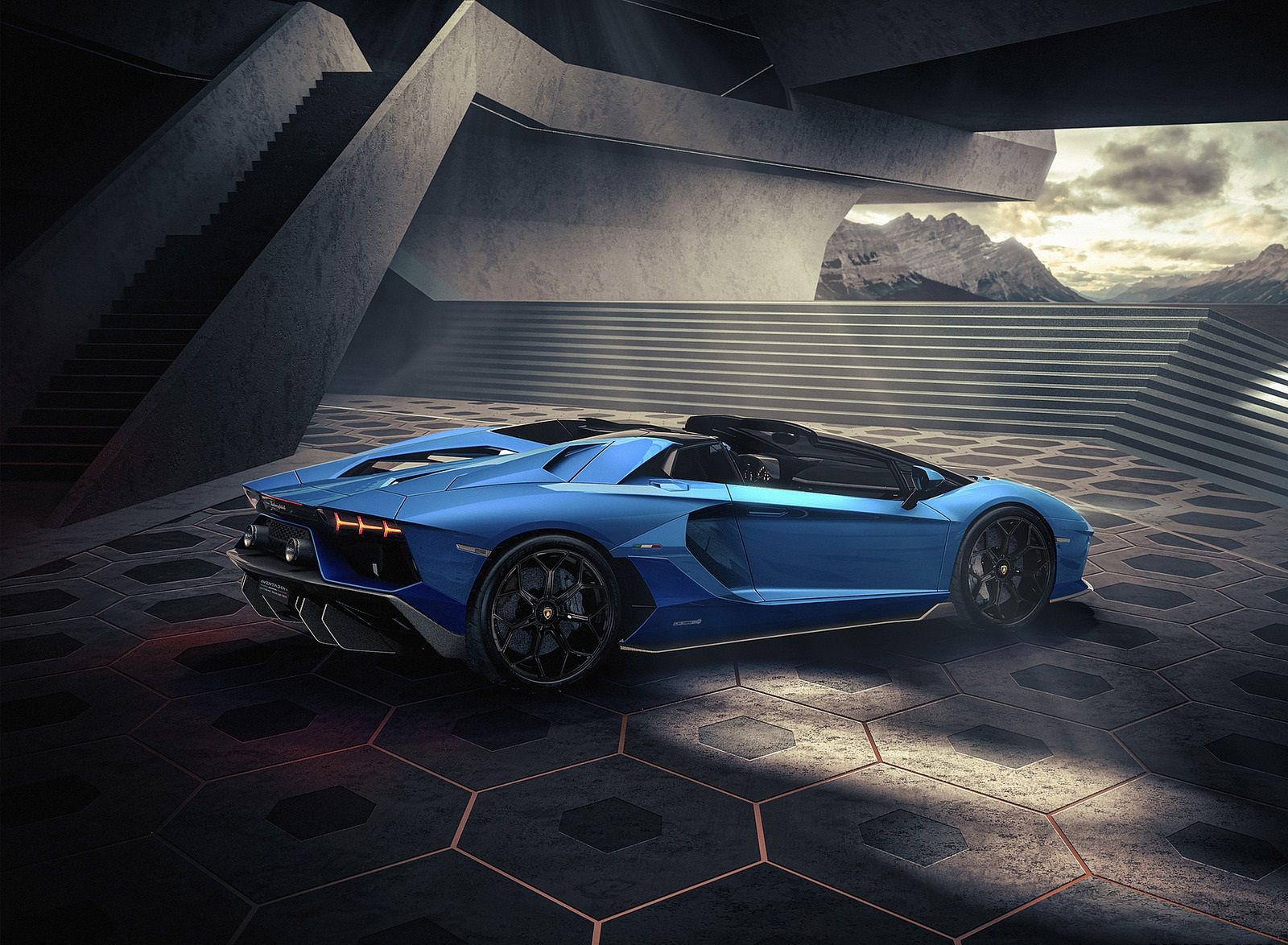 2022 Lamborghini Aventador LP 780-4 Ultimae Roadster Rear Three-Quarter Wallpapers #49 of 82