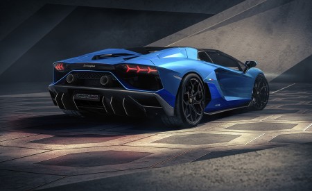 2022 Lamborghini Aventador LP 780-4 Ultimae Roadster Rear Three-Quarter Wallpapers 450x275 (48)