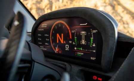 2022 McLaren 765LT Spider Digital Instrument Cluster Wallpapers 450x275 (44)