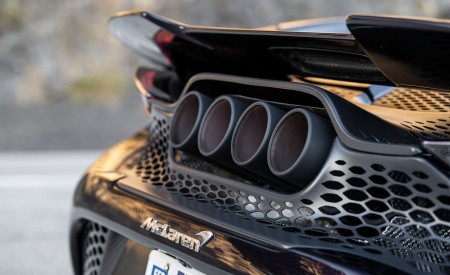 2022 McLaren 765LT Spider Exhaust Wallpapers 450x275 (28)