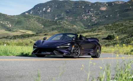 2022 McLaren 765LT Spider Front Three-Quarter Wallpapers 450x275 (6)