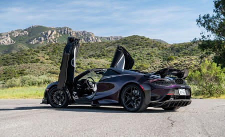 2022 McLaren 765LT Spider Rear Three-Quarter Wallpapers  450x275 (4)