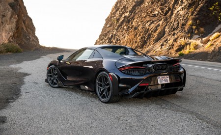 2022 McLaren 765LT Spider Rear Three-Quarter Wallpapers 450x275 (16)
