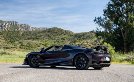 2022 McLaren 765LT Spider Rear Three-Quarter Wallpapers  450x275 (5)