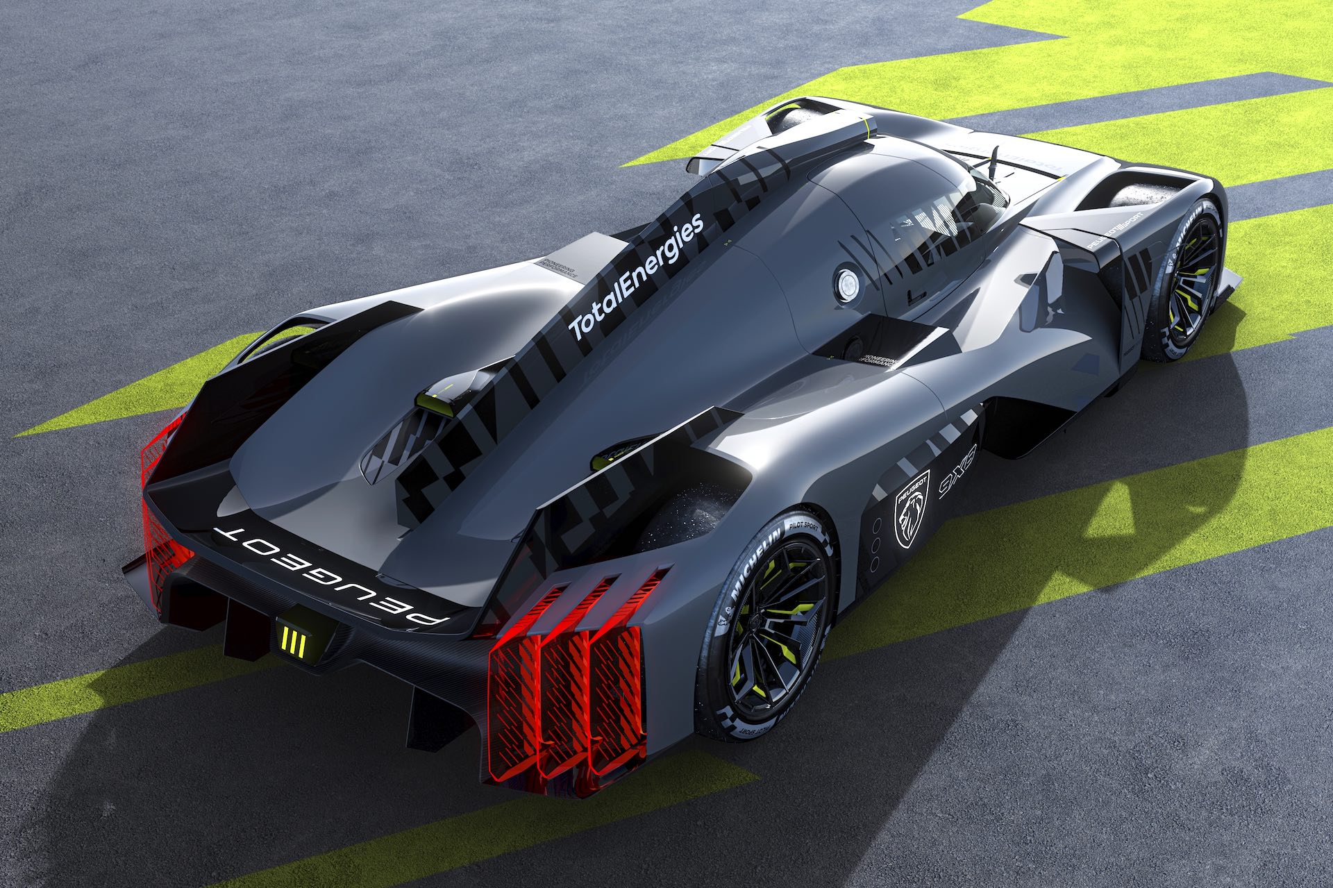 2022 Peugeot 9X8 Hypercar Rear Three-Quarter Wallpapers (3)