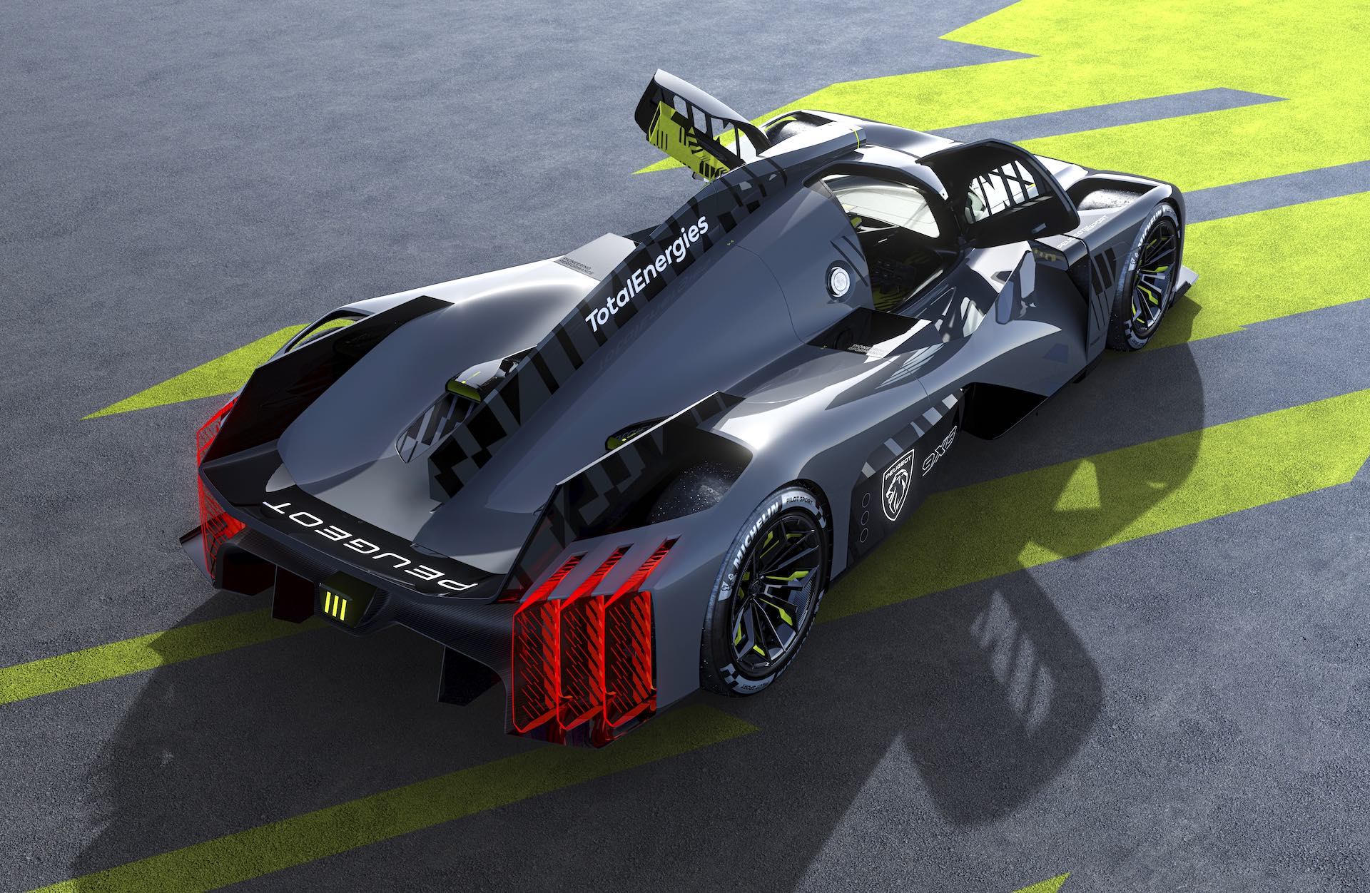 2022 Peugeot 9X8 Hypercar Rear Three-Quarter Wallpapers (4)