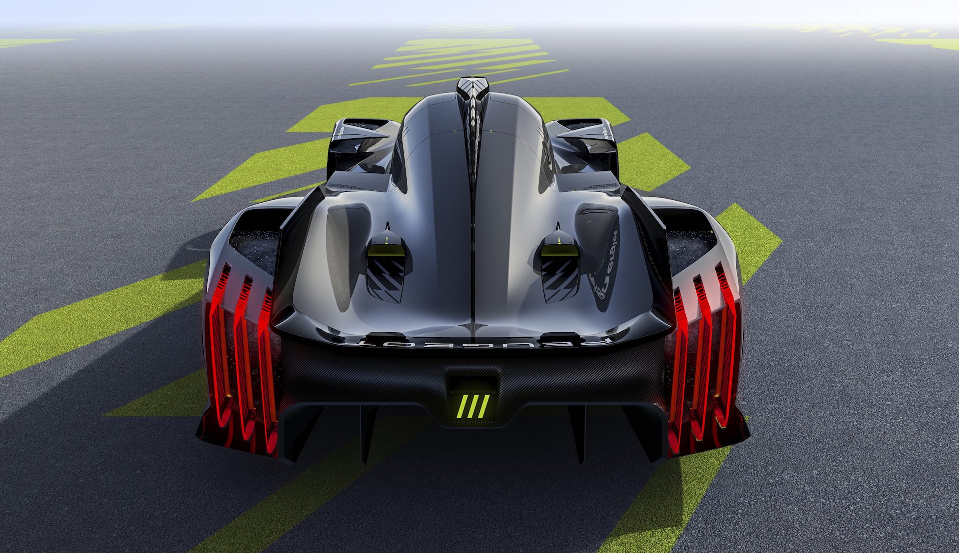 2022 Peugeot 9X8 Hypercar Rear Wallpapers (5)