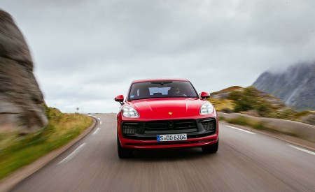 2022 Porsche Macan GTS (Color: Carmine Red) Front Wallpapers 450x275 (62)