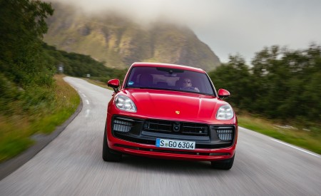 2022 Porsche Macan GTS (Color: Carmine Red) Front Wallpapers 450x275 (48)