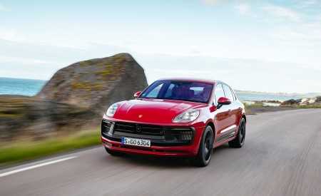 2022 Porsche Macan GTS (Color: Carmine Red) Front Wallpapers 450x275 (49)