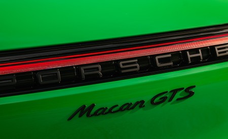 2022 Porsche Macan GTS with Sport package (Color: Python Green) Badge Wallpapers 450x275 (165)
