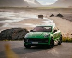 2022 Porsche Macan GTS with Sport package (Color: Python Green) Front Three-Quarter Wallpapers 150x120