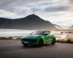 2022 Porsche Macan GTS with Sport package (Color: Python Green) Front Three-Quarter Wallpapers 150x120