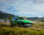 2022 Porsche Macan GTS with Sport package (Color: Python Green) Front Three-Quarter Wallpapers 150x120