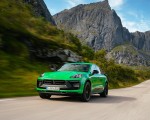 2022 Porsche Macan GTS with Sport package (Color: Python Green) Front Three-Quarter Wallpapers 150x120