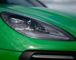 2022 Porsche Macan GTS with Sport package (Color: Python Green) Headlight Wallpapers 150x120