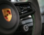2022 Porsche Macan GTS with Sport package (Color: Python Green) Interior Steering Wheel Wallpapers 150x120
