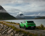 2022 Porsche Macan GTS with Sport package (Color: Python Green) Rear Three-Quarter Wallpapers 150x120