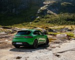 2022 Porsche Macan GTS with Sport package (Color: Python Green) Rear Three-Quarter Wallpapers 150x120