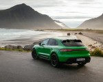 2022 Porsche Macan GTS with Sport package (Color: Python Green) Rear Three-Quarter Wallpapers 150x120