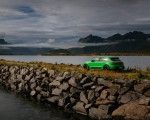 2022 Porsche Macan GTS with Sport package (Color: Python Green) Rear Three-Quarter Wallpapers 150x120