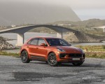 2022 Porsche Macan S (Color: Papaya Metallic) Front Three-Quarter Wallpapers 150x120