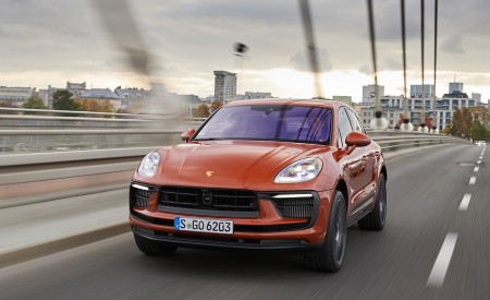 2022 Porsche Macan S (Color: Papaya Metallic) Front Wallpapers  450x275 (71)