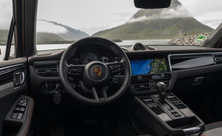 2022 Porsche Macan S (Color: Papaya Metallic) Interior Cockpit Wallpapers 450x275 (190)