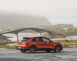 2022 Porsche Macan S (Color: Papaya Metallic) Rear Three-Quarter Wallpapers 150x120