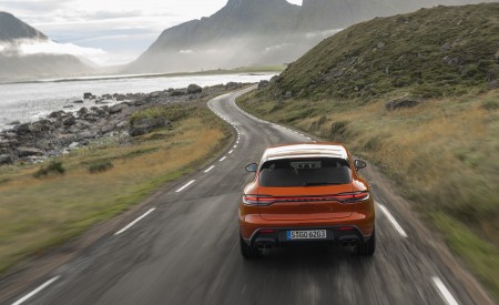 2022 Porsche Macan S (Color: Papaya Metallic) Rear Wallpapers 450x275 (120)