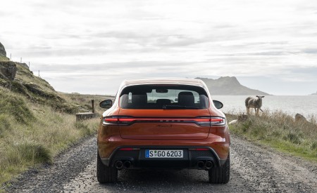2022 Porsche Macan S (Color: Papaya Metallic) Rear Wallpapers 450x275 (145)