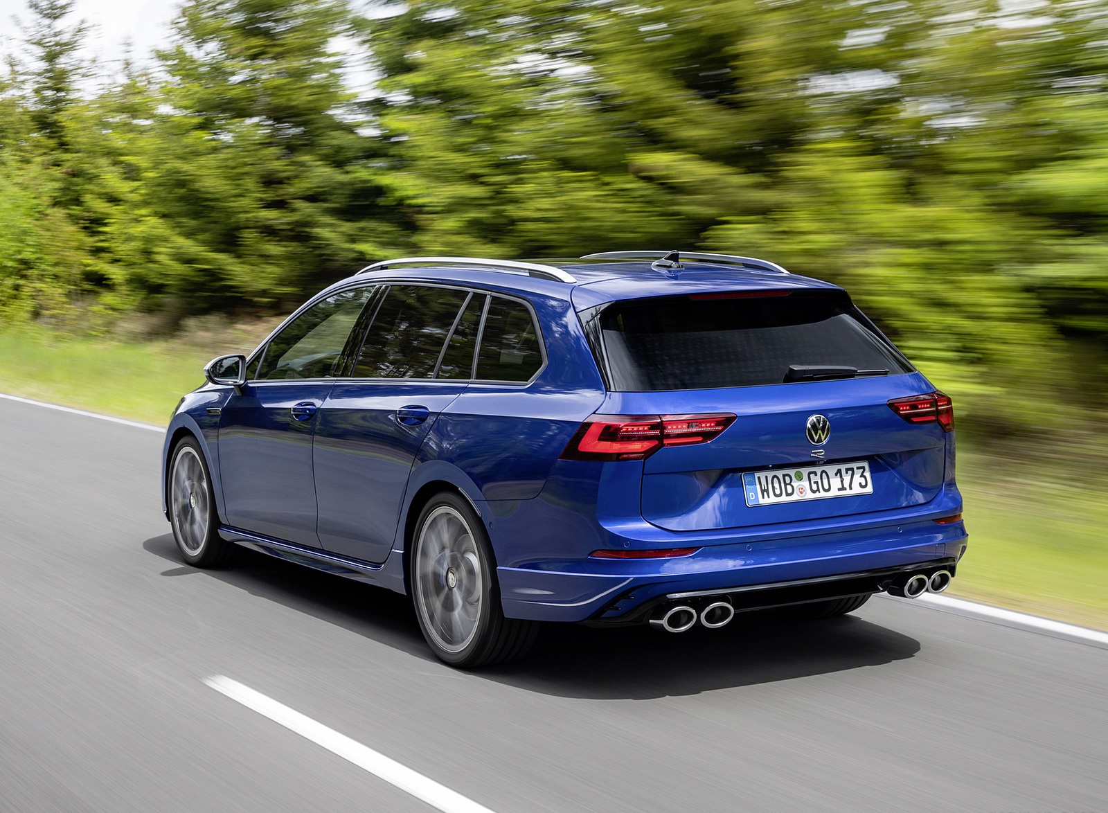 2022 Volkswagen Golf R Estate Rear Three-Quarter Wallpapers (7)