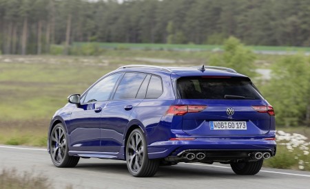 2022 Volkswagen Golf R Estate Rear Three-Quarter Wallpapers 450x275 (4)