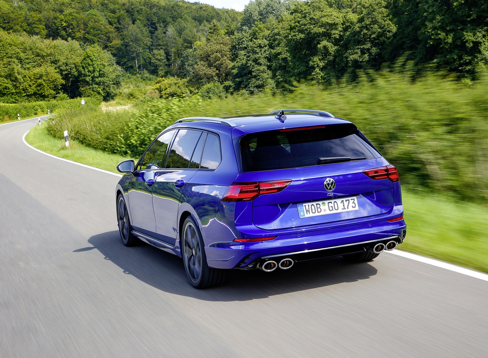 2022 Volkswagen Golf R Estate Rear Three-Quarter Wallpapers (3)