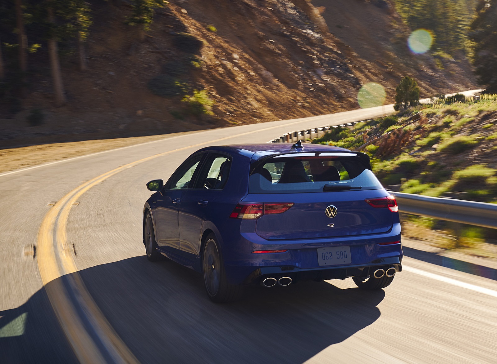 2022 Volkswagen Golf R (US-Spec) Rear Three-Quarter Wallpapers (6)