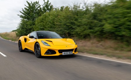 2023 Lotus Emira (Color: Hethel Yellow) Front Three-Quarter Wallpapers 450x275 (3)