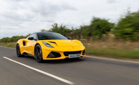 2023 Lotus Emira (Color: Hethel Yellow) Front Three-Quarter Wallpapers 450x275 (4)