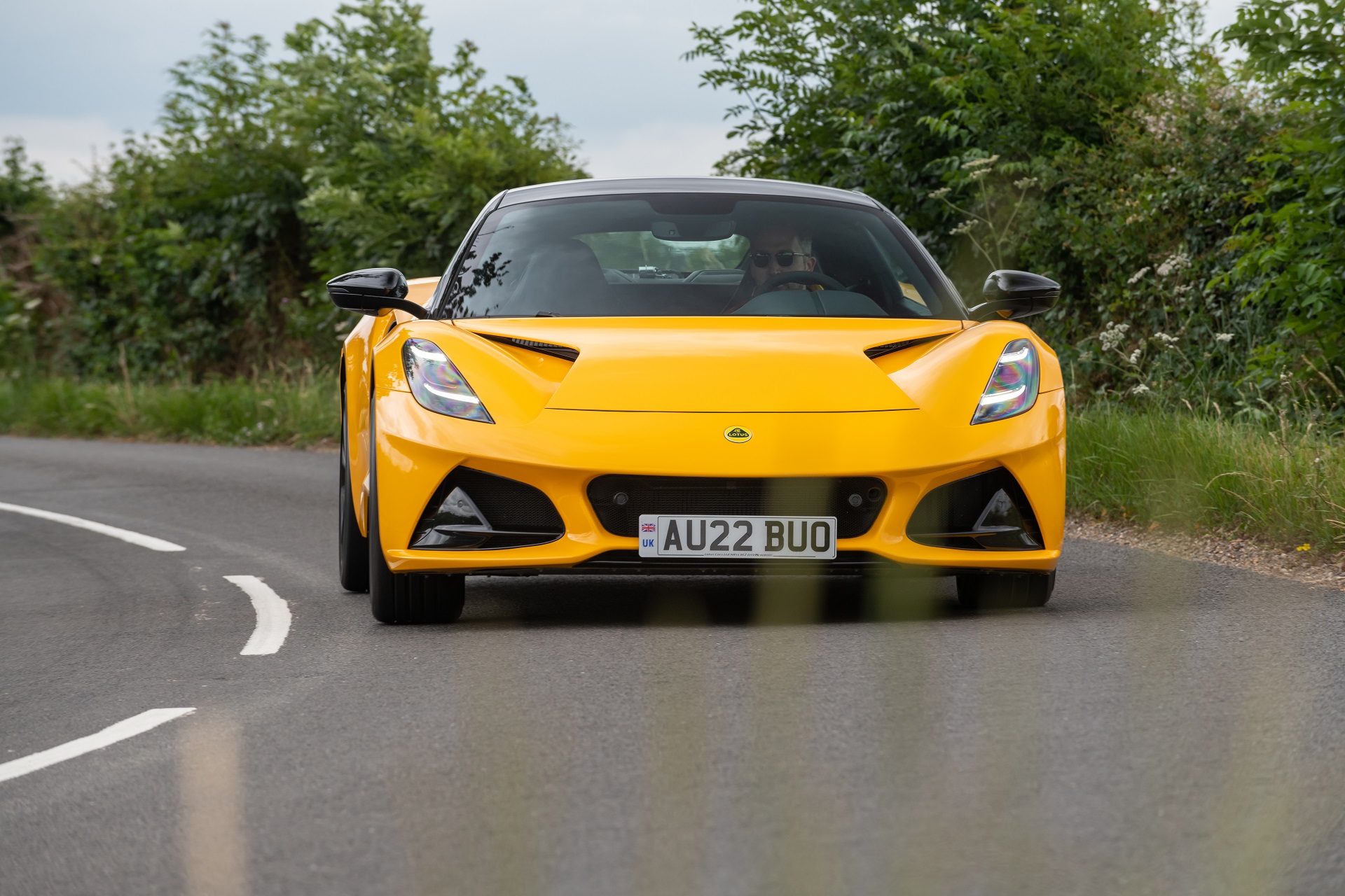 2023 Lotus Emira (Color: Hethel Yellow) Front Wallpapers (10)