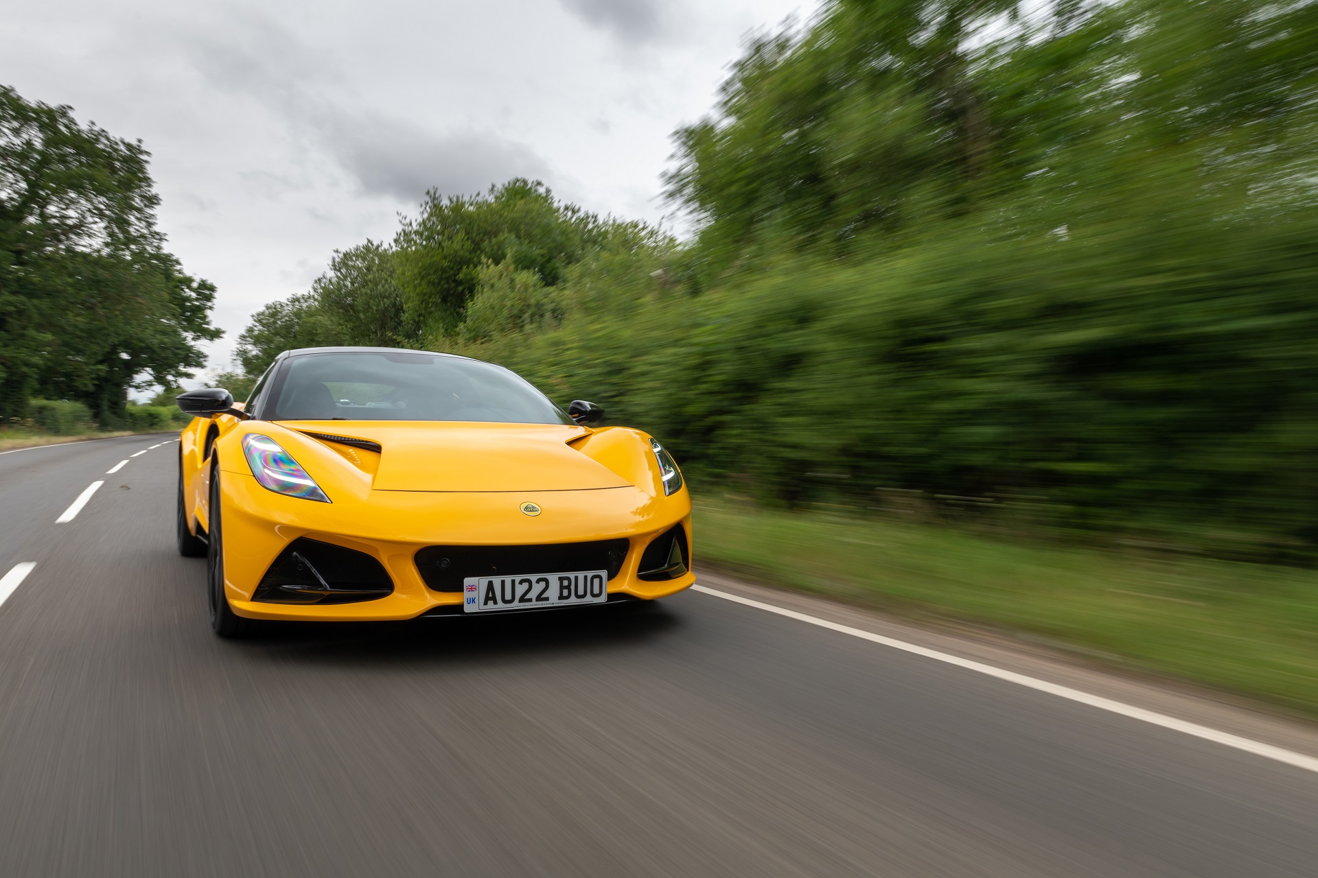 2023 Lotus Emira (Color: Hethel Yellow) Front Wallpapers (5)