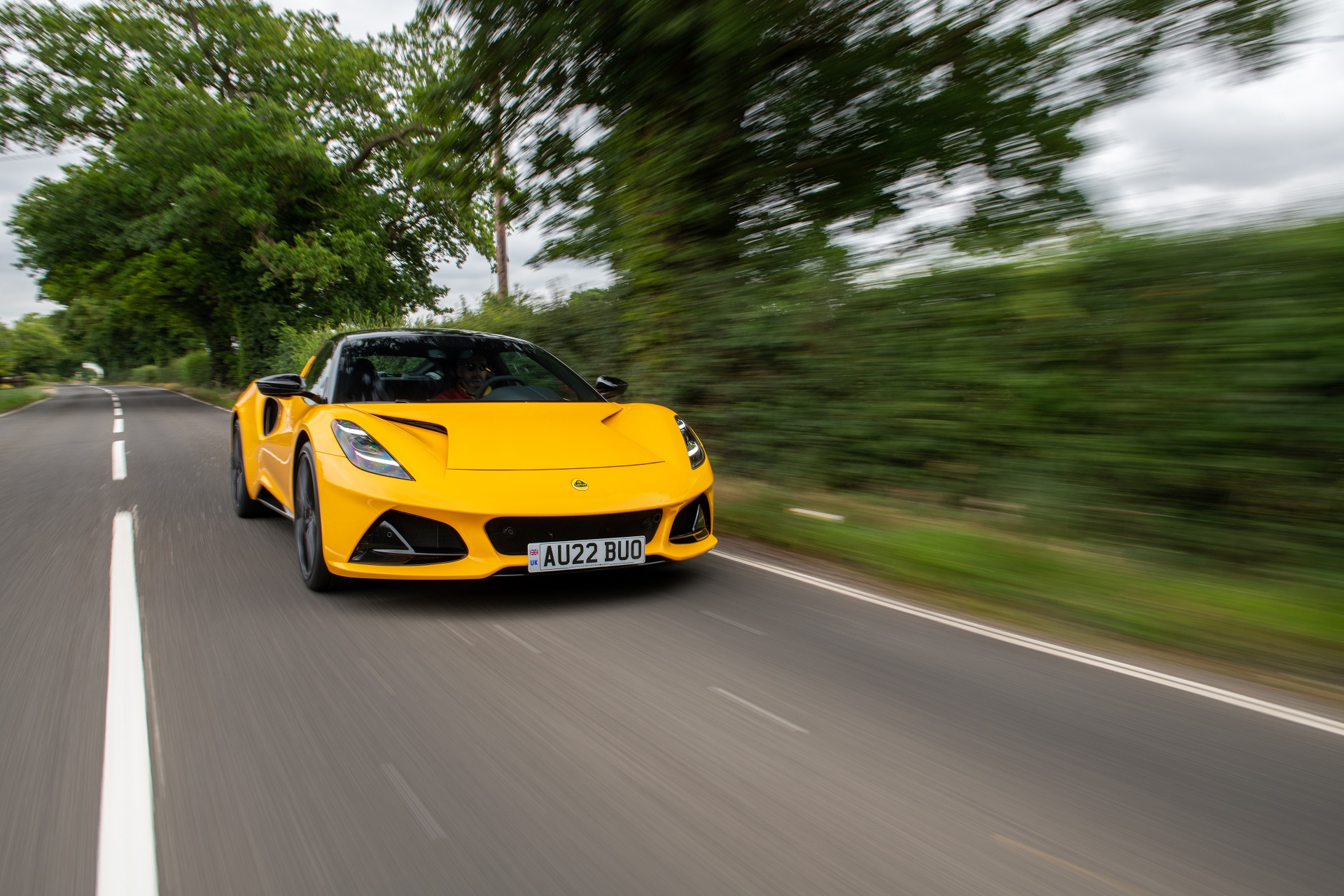 2023 Lotus Emira (Color: Hethel Yellow) Front Wallpapers (6)