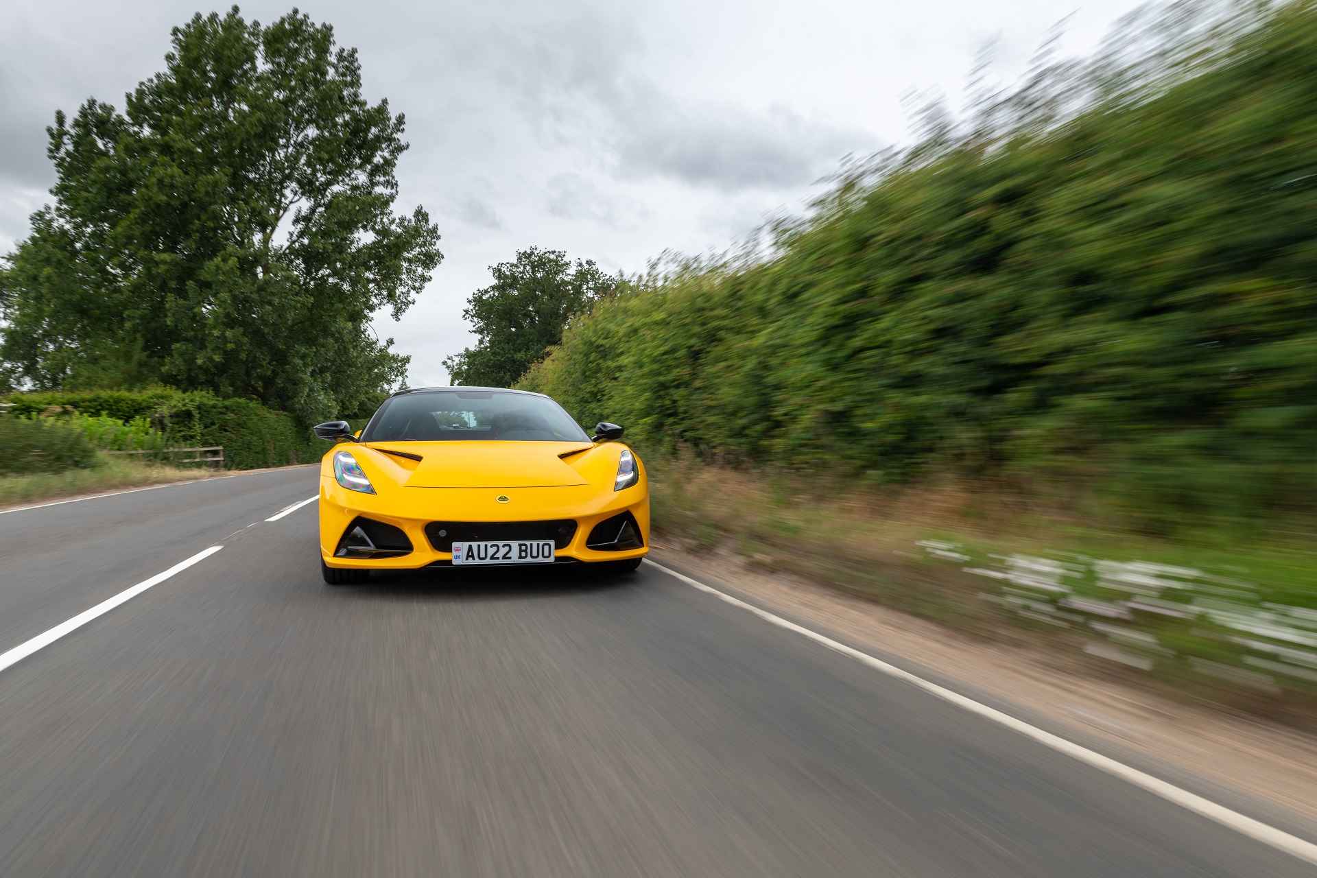 2023 Lotus Emira (Color: Hethel Yellow) Front Wallpapers (7)
