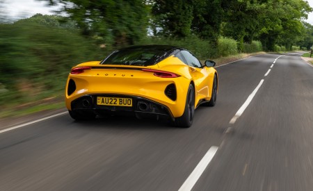 2023 Lotus Emira (Color: Hethel Yellow) Rear Wallpapers 450x275 (8)